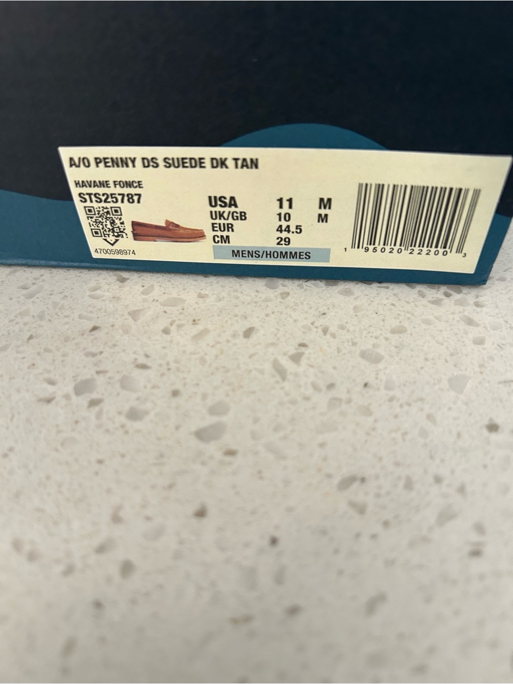 Men's shoe subcategory classification